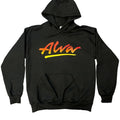 ALVA BLACK OG FLAME LOGO HOODIE Medium