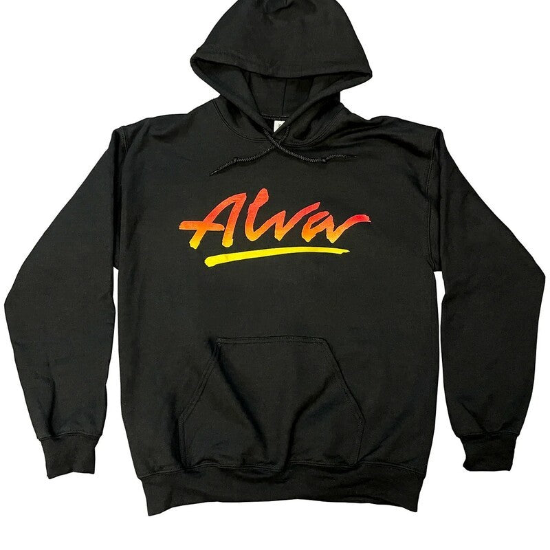ALVA BLACK OG FLAME LOGO HOODIE Medium