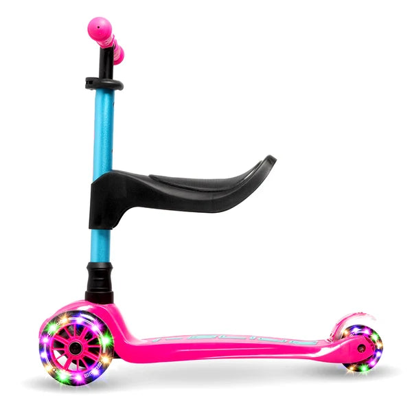 I Glide scooter seat attachment