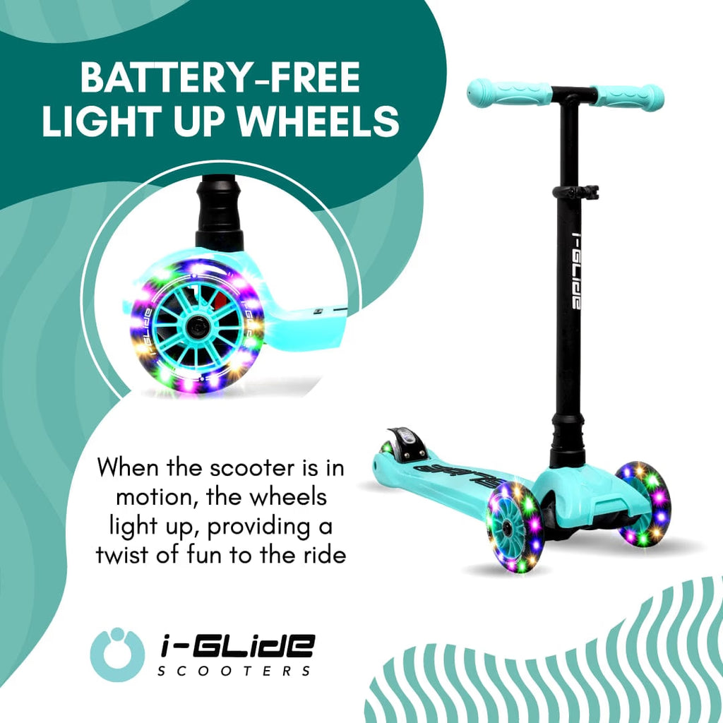 I Glide Scooter Aqua