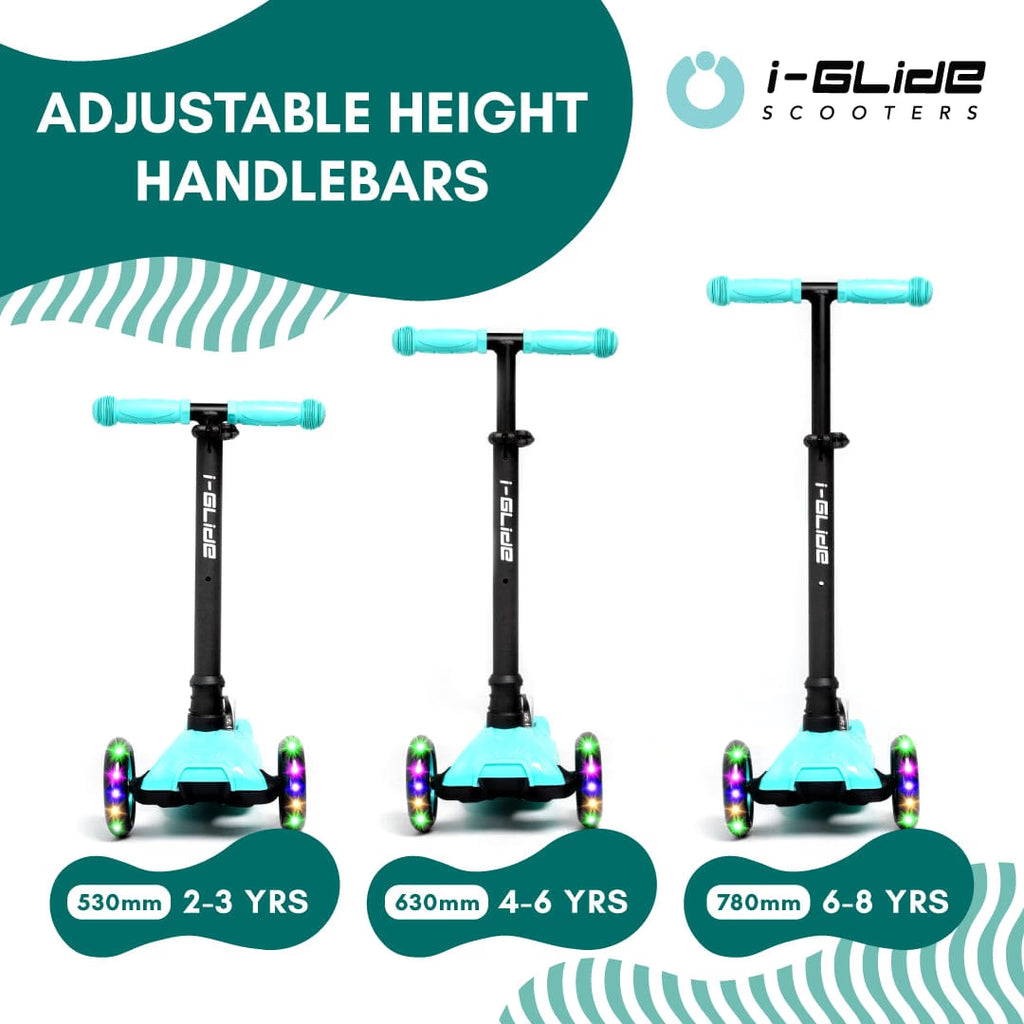 I Glide Scooter Aqua