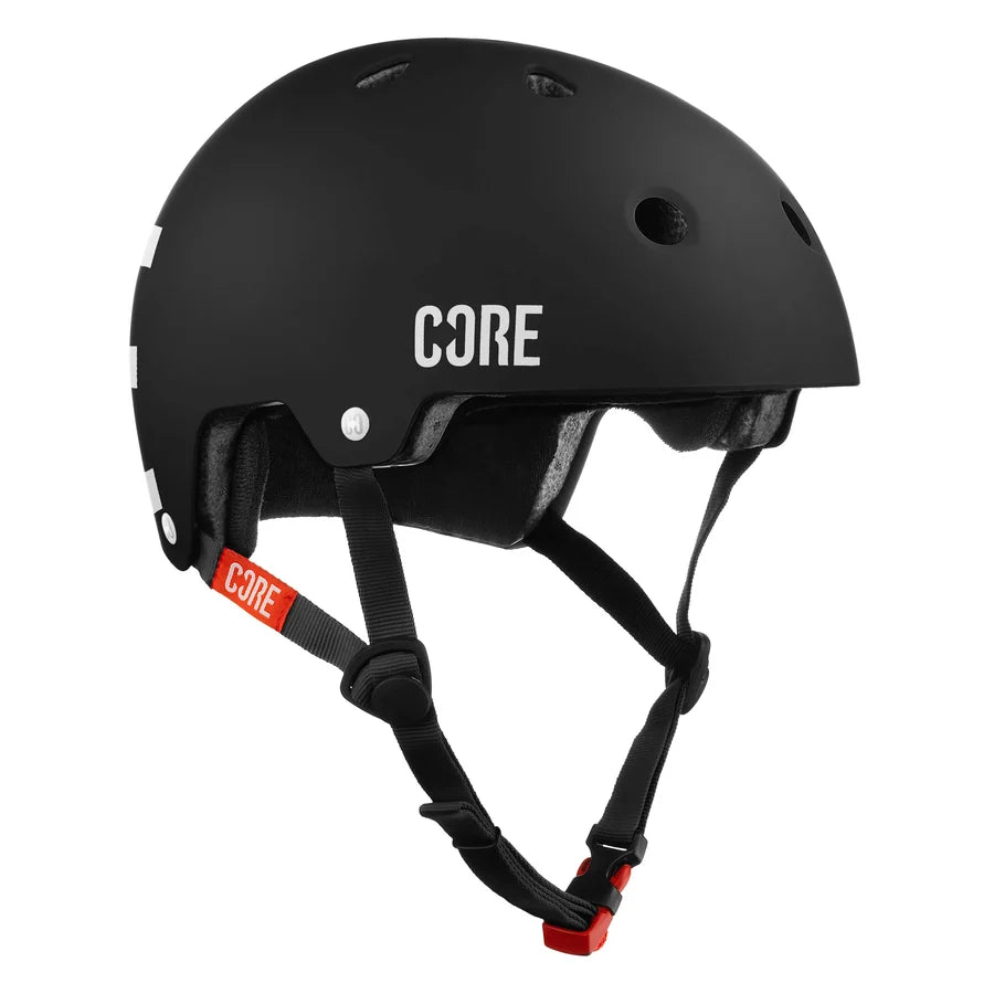 CORE Street Helmet Black White