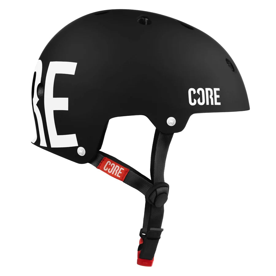 CORE Street Helmet Black White