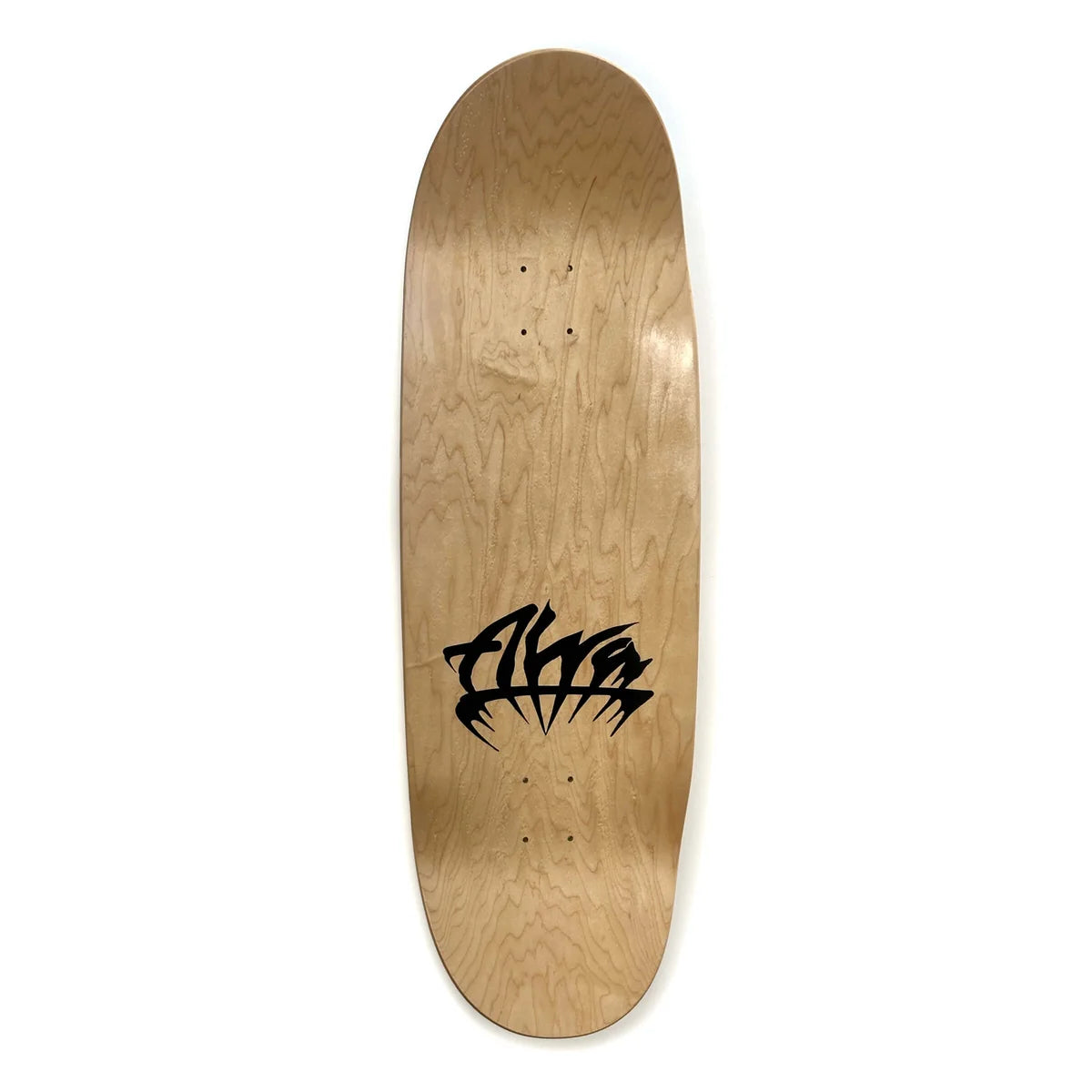 Alva 10 5/8" Egg Triple Scratch Light Blue logo Team Skateboard Deck