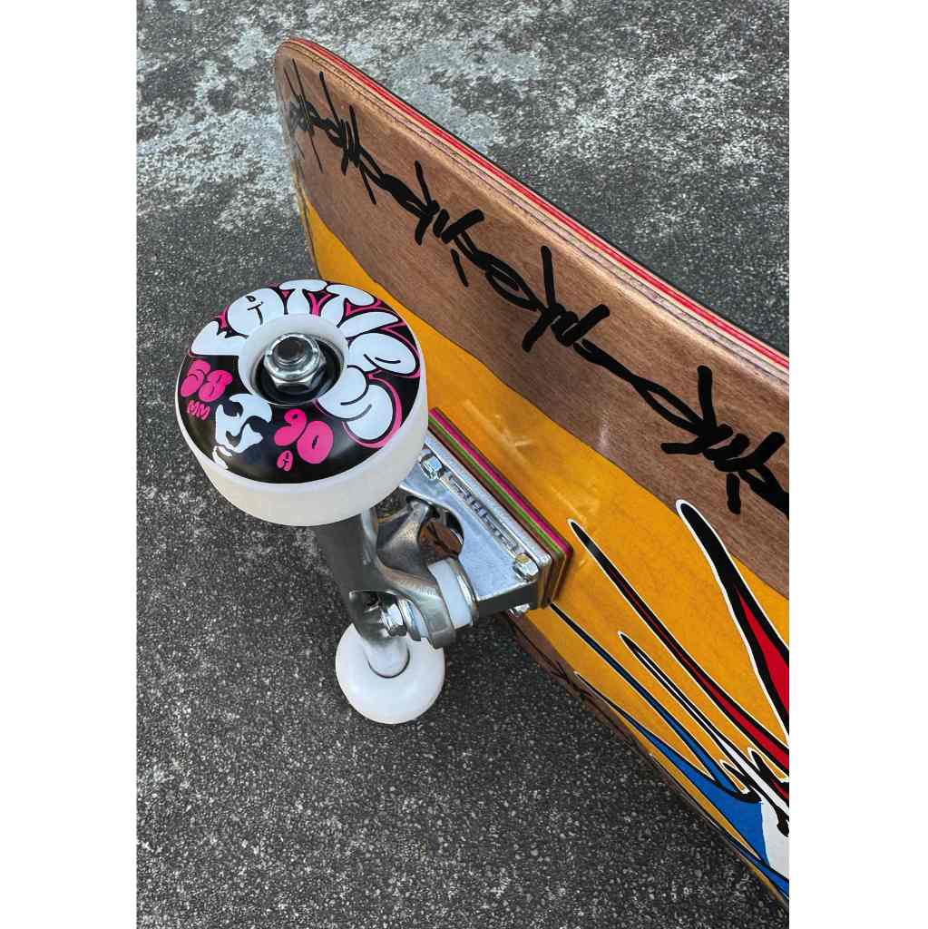 Opera Fatties Complete 12'' Torn Spike Skateboard