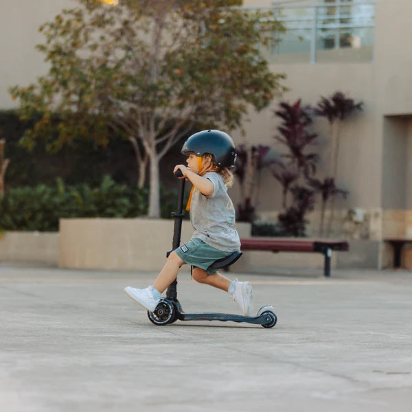 I Glide scooter seat attachment