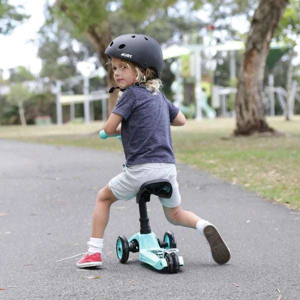 I Glide scooter seat attachment