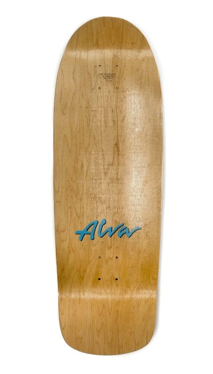 Alva Blue Tile Obsession Skateboard Deck Ltd Edition