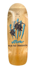 Alva Blue Tile Obsession Skateboard Deck Ltd Edition