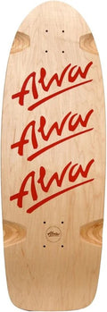 Skateboard Deck 10 inch Alva Tri Logo Pig Red