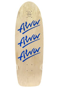 Skateboard Deck 10 inch Alva Tri Logo Pig Twilight Blue