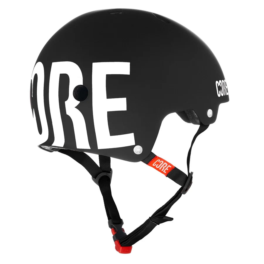 CORE Street Helmet Black White
