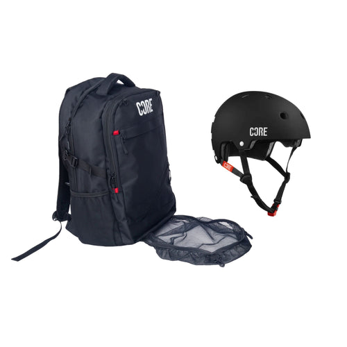 CORE Pro Helmet Backpack – Black