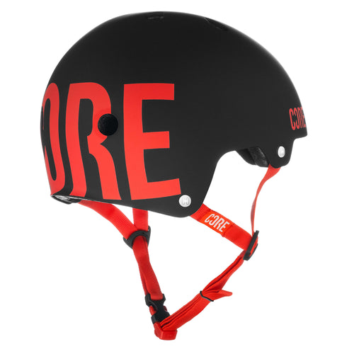 CORE Street Helmet Red Black