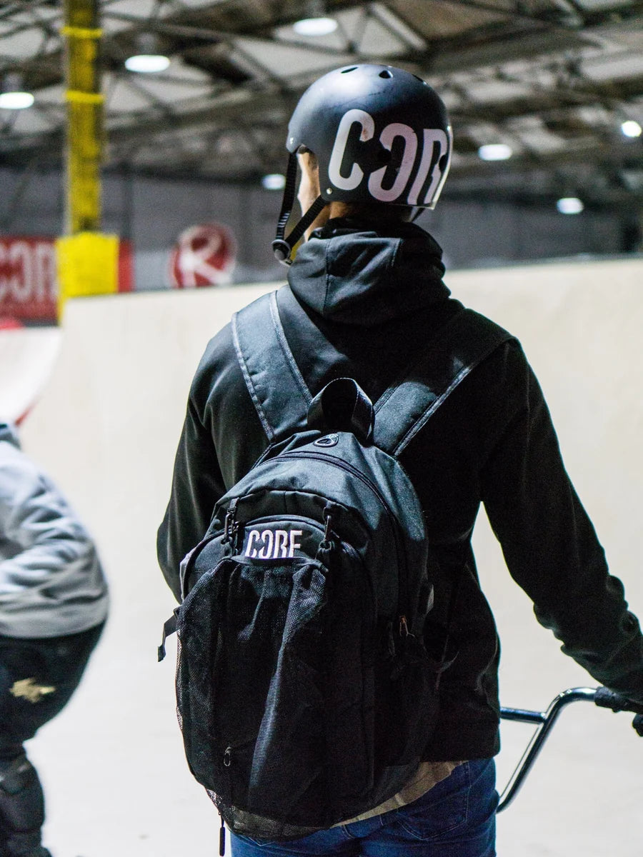 CORE Street Helmet Black White