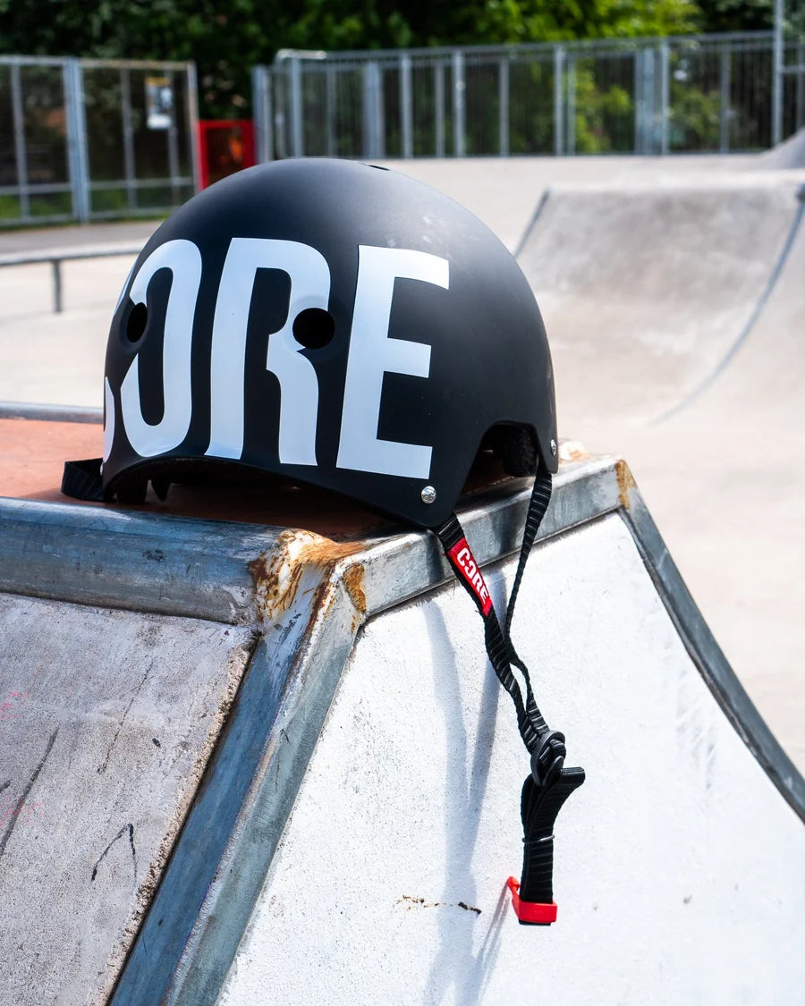 CORE Street Helmet Black White