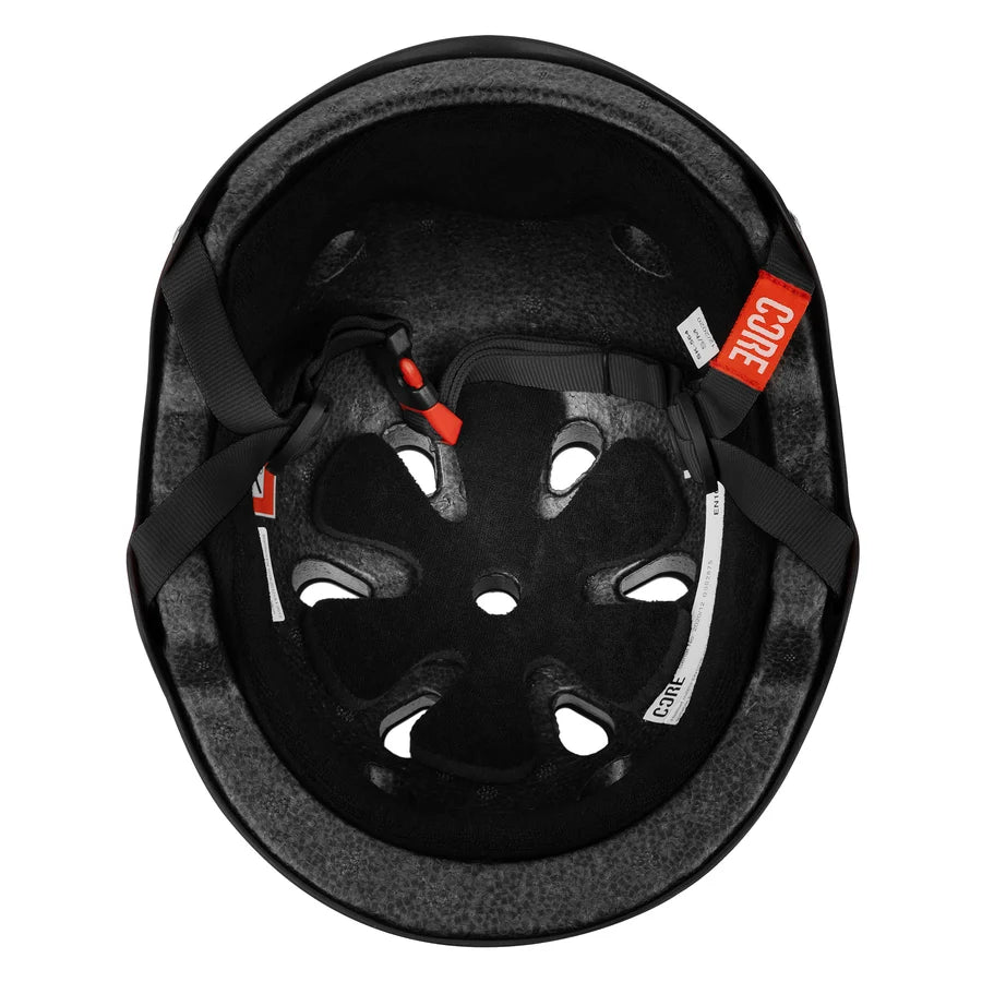 CORE Street Helmet Black White
