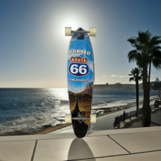 Longboard Kicktail Route 66 40-inch