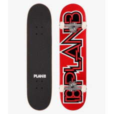 Skateboard Plan B Bolt Red 7.75