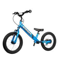 Strider 14 Balance Bike Blue with pedal kit