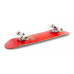 Skateboard 7.5 Voltage Graffiti Logo Red