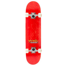 Skateboard 7.5 Voltage Graffiti Logo Red