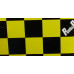 Longboard Lowrider Chequer Yellow Black 41 Inch Discounted